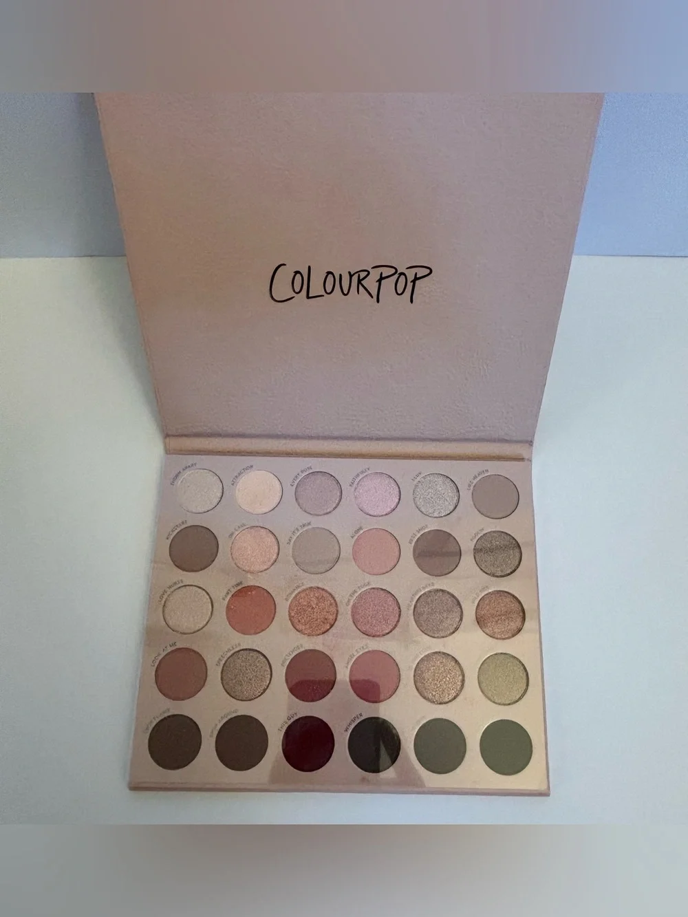 COLOURPOP Smoke 'N Roses Smokey Rose Eyeshadow Palette 30 Shade BRAND NEW UNUSED